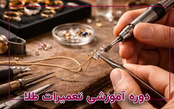 دوره آموزشی تعمیرات طلا